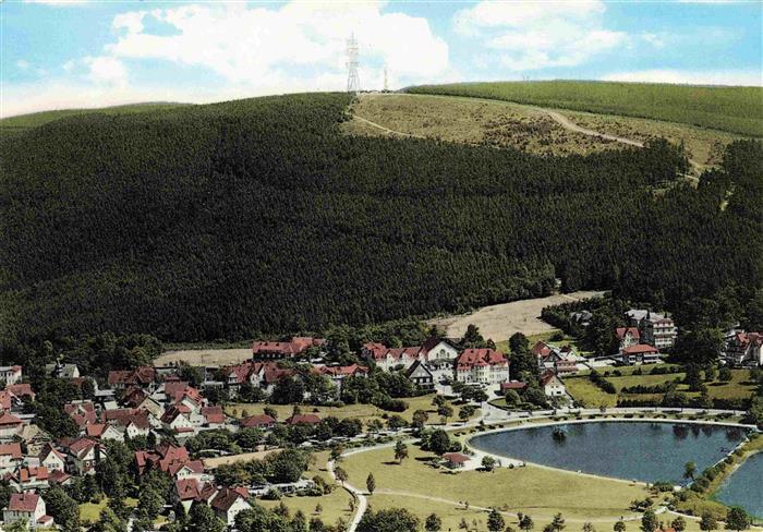 Hahnenklee-Bockswiese Harz Fliegeraufnahme