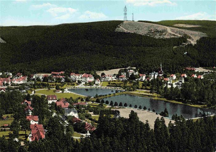 Hahnenklee-Bockswiese Harz Fliegeraufnahme