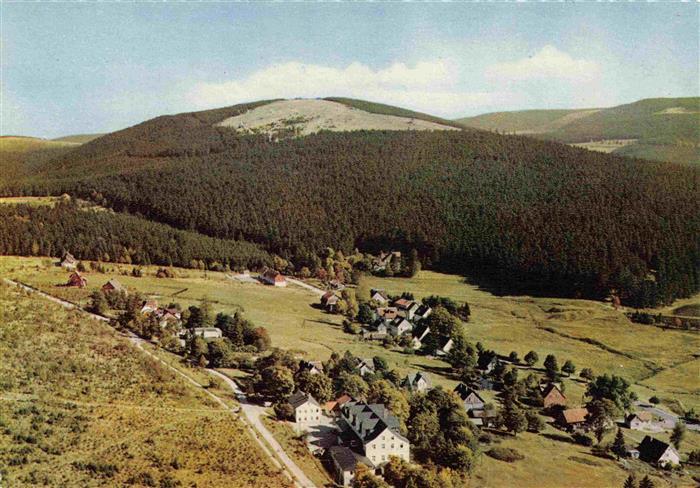 Hahnenklee-Bockswiese Harz Fliegeraufnahme