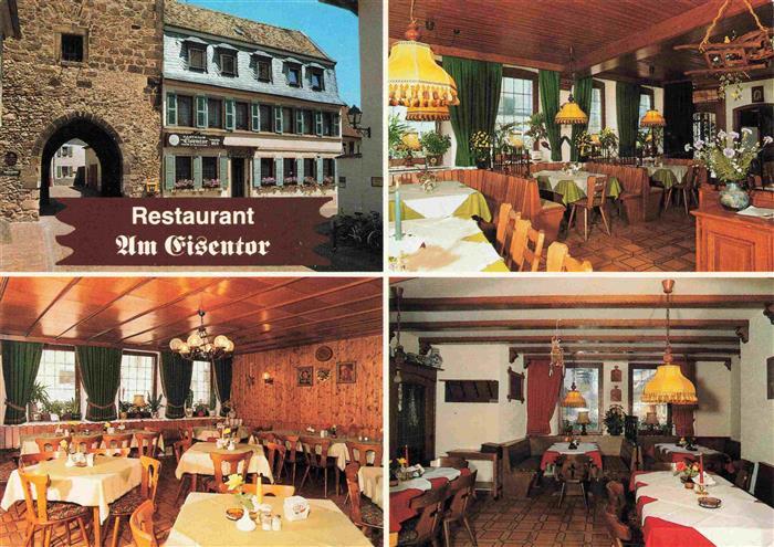 Freinsheim Restaurant Am Eisentor Gastraeume
