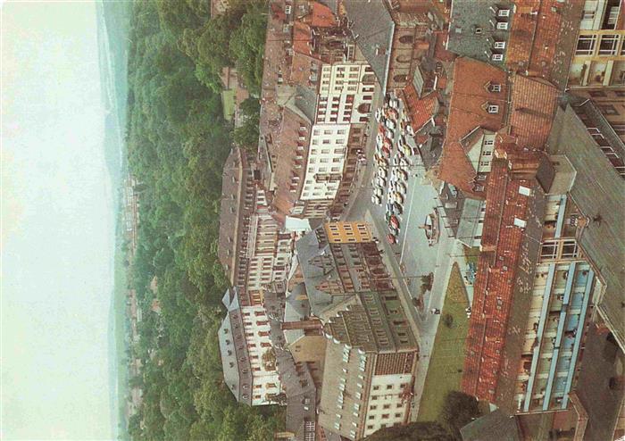 WEIMAR Thueringen Markt Fliegeraufnahme