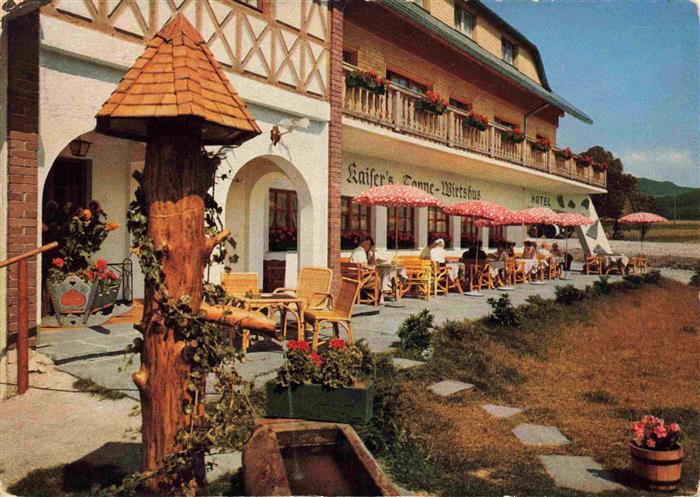 Breitnau Schwarzwald Kaiser's Tanne Wirtshus Terrasse