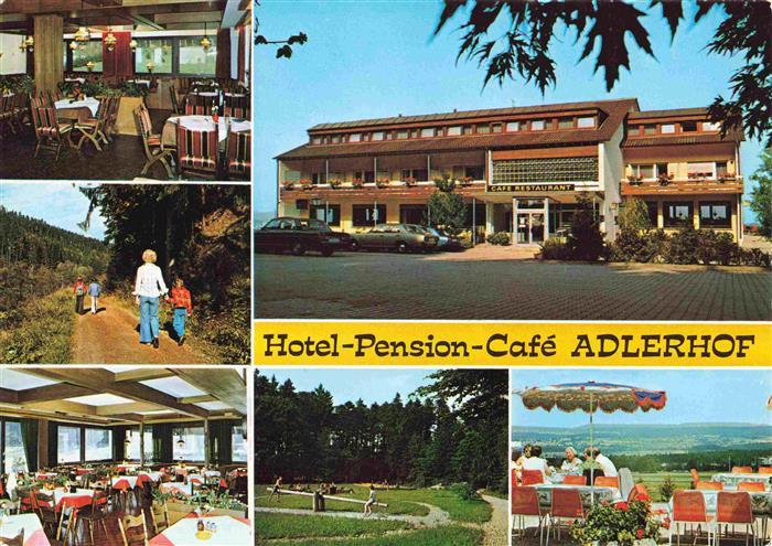 Straubenhardt Enzkreis BW Hotel Pension Cafe Adlerhof Gastraeume Spielplatz Terr