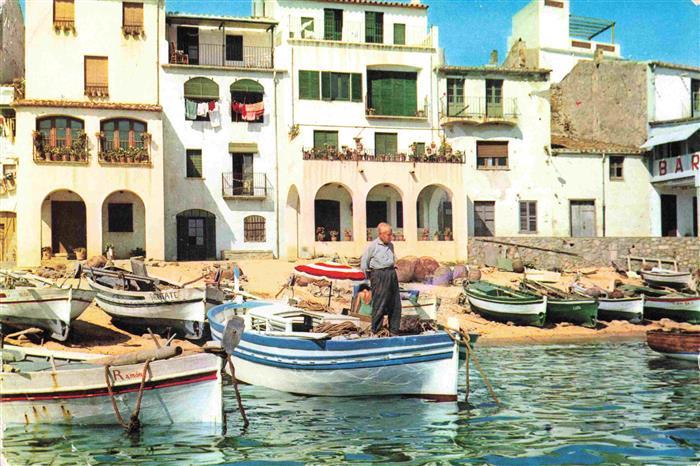 Calella de Palafrugell ES Coin typique