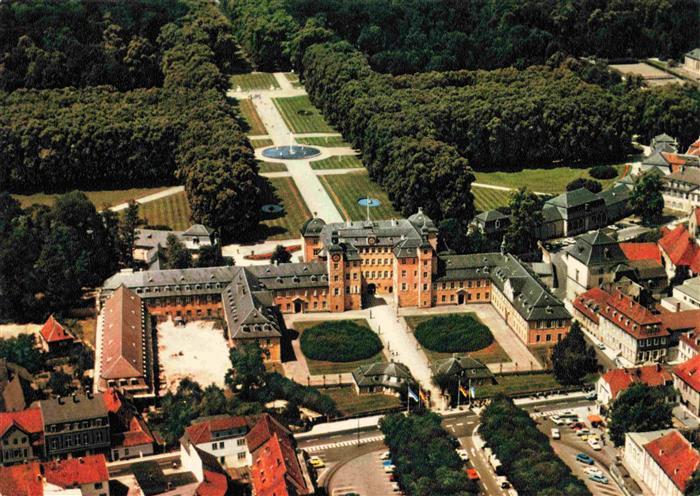 Schwetzingen BW Schloss mit Schlossgarten Fliegeraufnahme