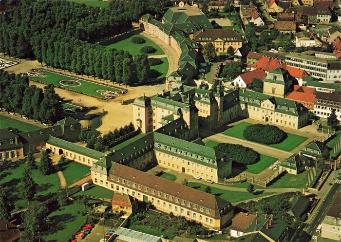Schwetzingen BW Schloss mit Schlossgarten Fliegeraufnahme