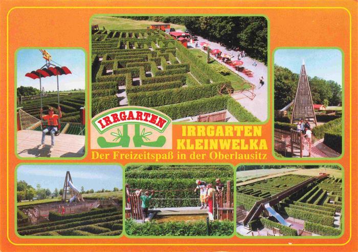 Kleinwelka Irrgarten Teilansichten