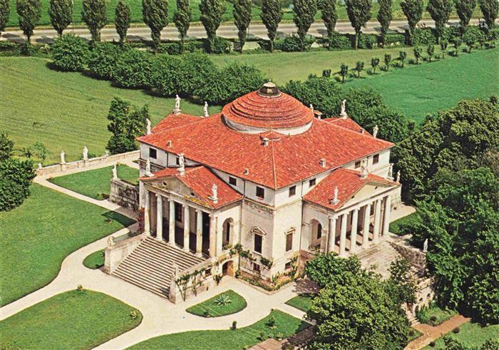 Vicenza Veneto IT Villa La Rotonda del Pailadio Vue aerienne