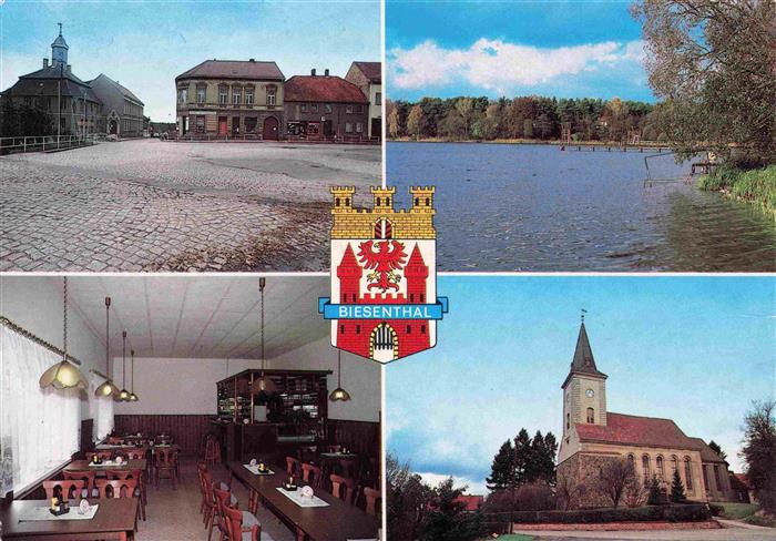 Biesenthal -Bernau Brandenburg Ev Kirche Wuckensee Strandbad Cafe Gaststaette Zu