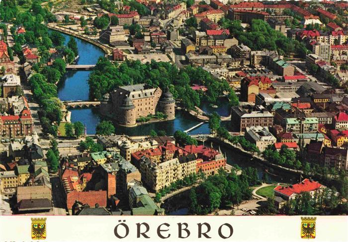 oerebro Sweden Fliegeraufnahme