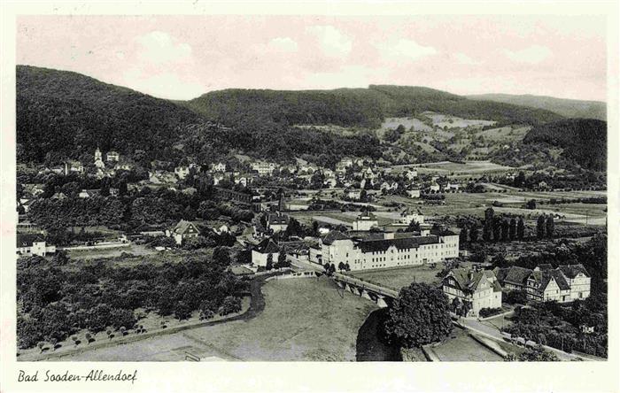 BAD SOODEN-ALLENDORF Fliegeraufnahme