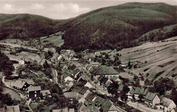 Wieda Osterode Harz Niedersachsen Panorama Luftkurort