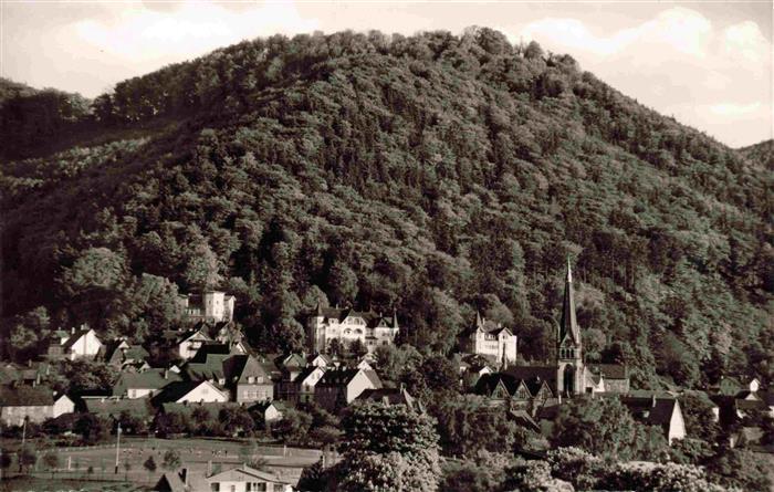 BAD HARZBURG Teilansicht mit Kirche