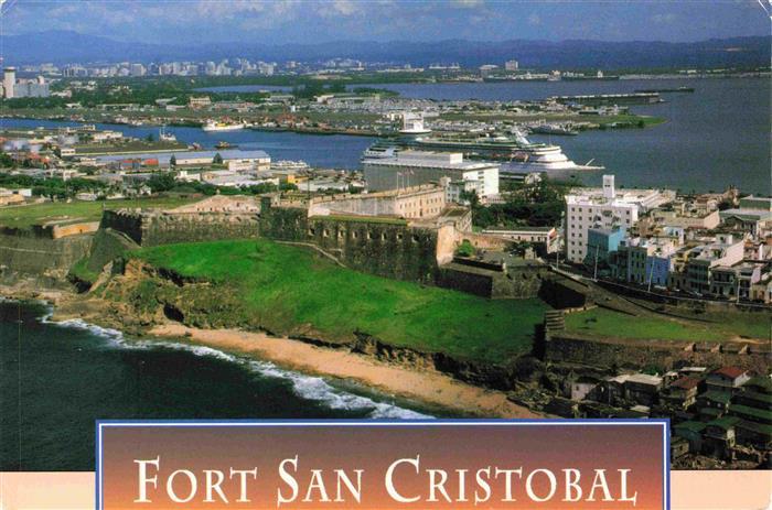 San Juan  Puerto Rico Historic Fort San Cristobal Cruise ship