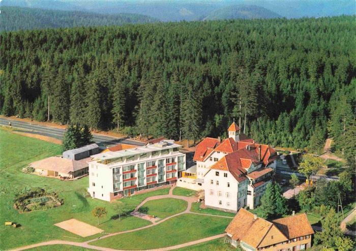 Lamm Kniebis Kurhotel Wintersportplatz an der Schwarzwaldhochstrasse