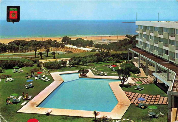 Agadir Maroc Marhaba Hotel Swimming Pool Strand