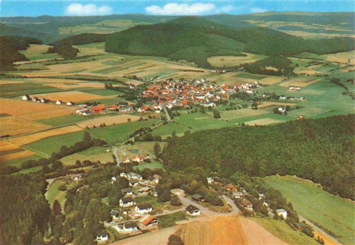 Kleinern Edertal Waldeck Hessen Panorama Erholungsort