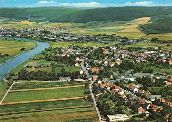 Lippoldsberg Panorama Weserbergland