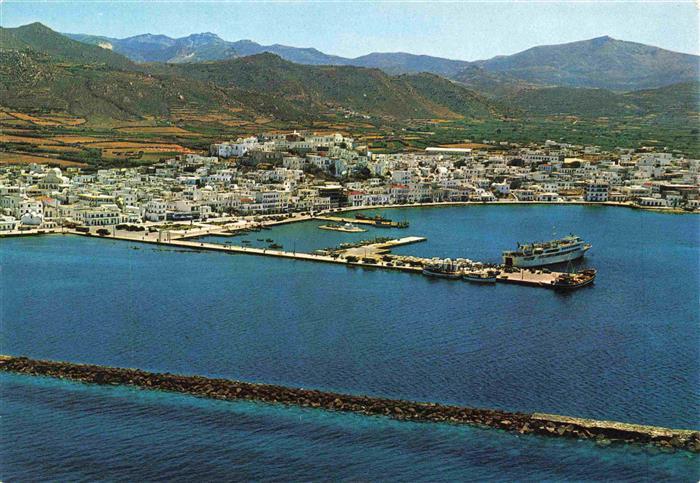 Naxos  Greece Fliegeraufnahme