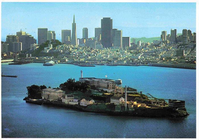 SAN FRANCISCO California USA Former Federal Penitentiary Alcatraz Island San Fra