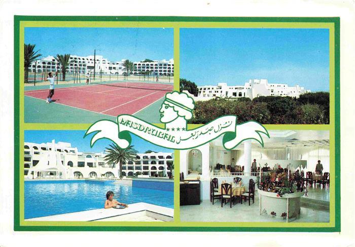 Port El-Kantaoui Tunesie Hôtel Hasdrubal Tennisplatz Swimming Pool Restaurant