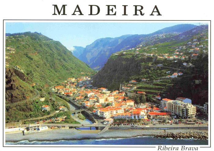 Ribeira Brava Fliegeraufnahme