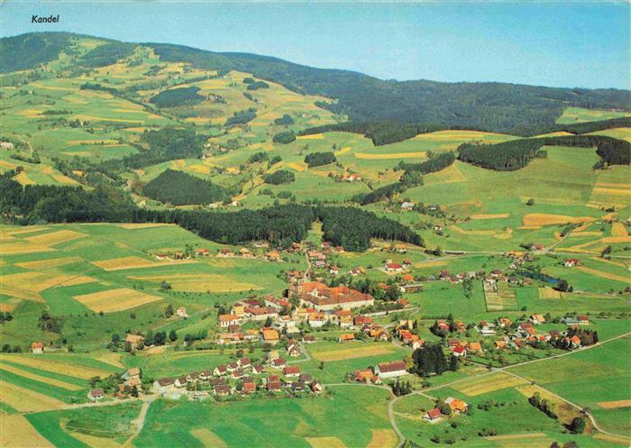 St Peter Schwarzwald Panorama mit Blick zum Kandel