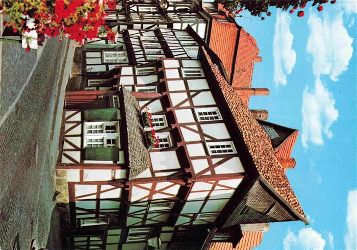 Fritzlar Zwischen den Kroemen Altstadt Fachwerkhaeuser