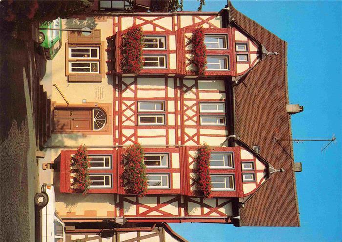 Buedingen Hessen Ev. Pfarramt Fachwerkhaus Luftkurort
