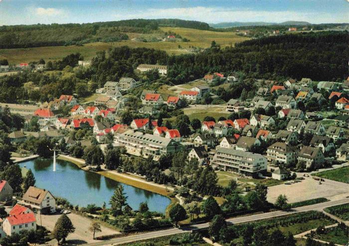 Bad Meinberg Panorama Moor- und Kohlensaeure-Heilbad am Teutoburger Wald