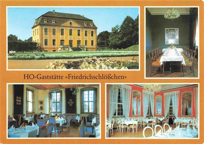 Grosssedlitz Heidenau HO-Gaststaette Friedrichschloesschen Festtafel Restaurant