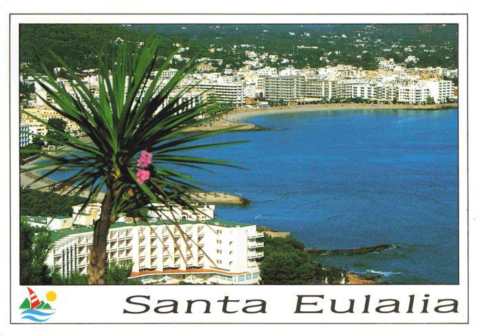 Santa Eulalia del Rio Ibiza ES Panorama
