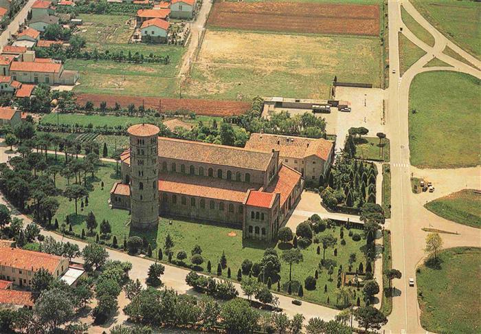 RAVENNA Emilia-Romagna IT Basilica di S. Apollinare in Classe veduta aerea