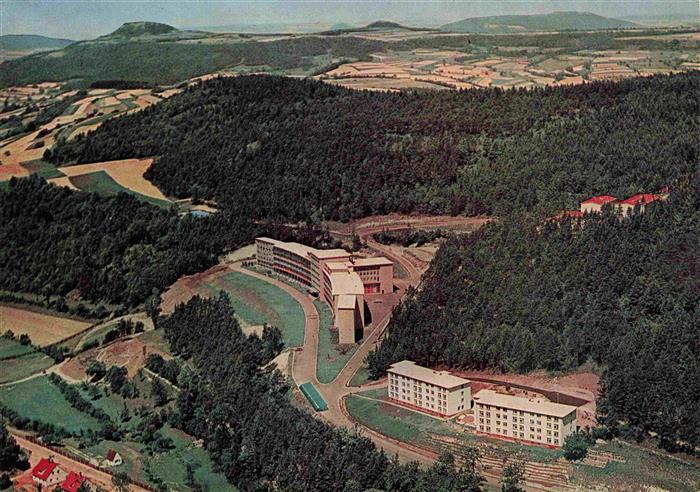 Schwabthal Schwabtal Bad Staffelstein Bayern Fraenkische Jurahoehen mit Staffelb