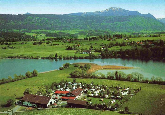 Waltenhofen Allgaeu Forggensee Bayern Insel-Camping am Niedersonthofener See Gas