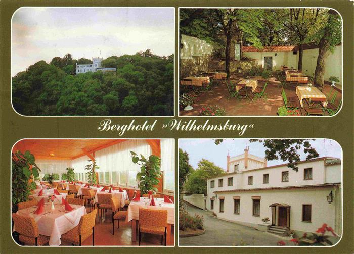 Bad Koesen Berghotel Wilhelmsburg Restaurant Terrasse