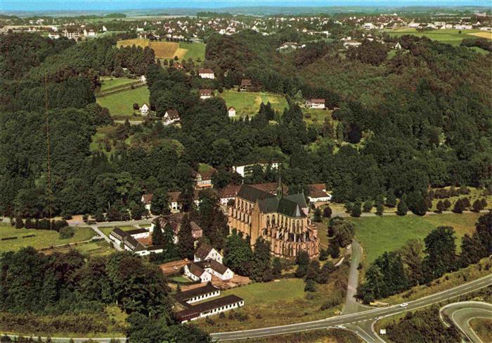 Altenberg Dom Dhuenntal Bergisches Land Fliegeraufnahme