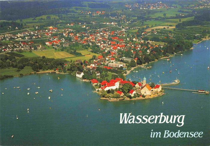Wasserburg Bodensee Fliegeraufnahme