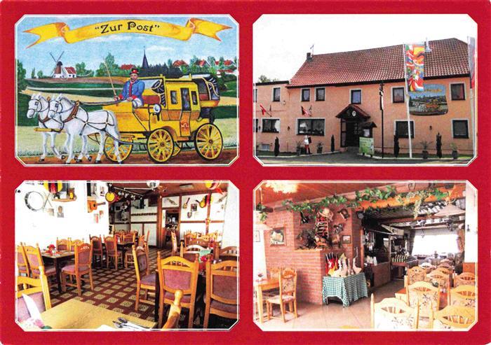 Berklingen Traditionsgasthaus Zur Post Gastraum Postkutsche