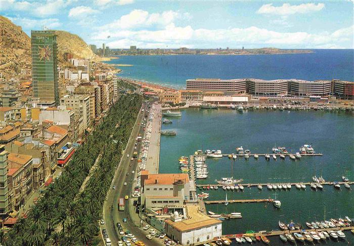 ALICANTE ES Vista panorámica Playa y Paseo de Gornis Club de Regatas Apartotel M