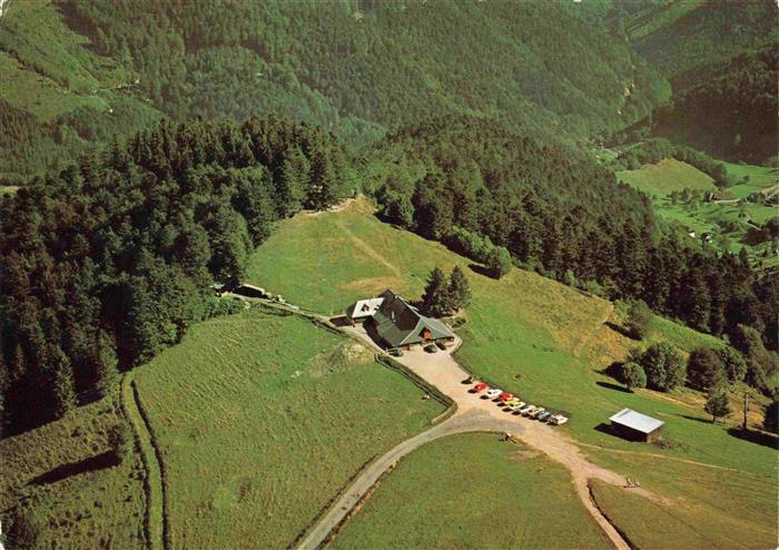 Muenstertal  Schwarzwald Almgaststaette Kaelbelescheuer