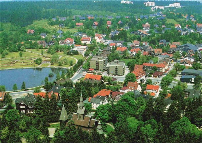 Hahnenklee-Bockswiese Harz Teilansicht Kurort