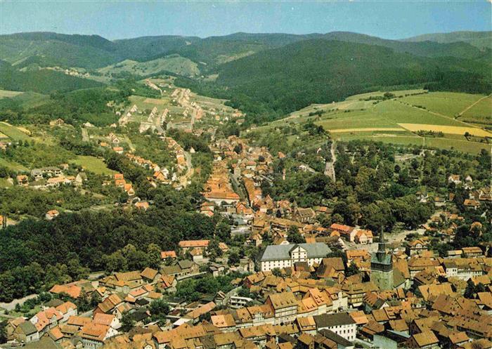 Osterode Harz Panorama 800jaehrige Stadt am Harz