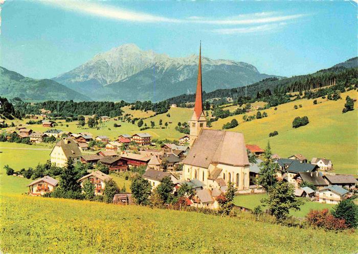 Saalfelden Steinernes Meer AT Maria Alm gegen Leoganger Steinberge