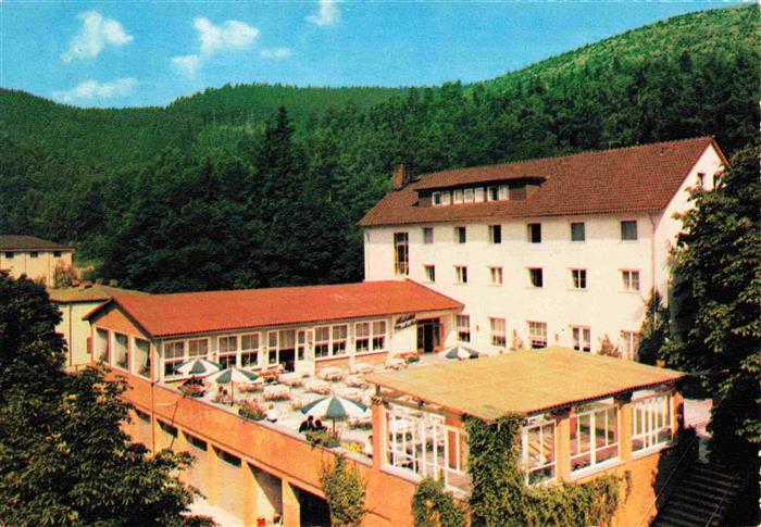 Osterode Harz Kurt-Schreiber-Betriebe Restaurant Terrasse