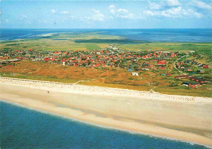 Langeoog Nordseebad Panorama Nordseeinsel Strand