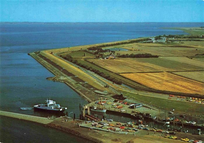 Nordstrand Nordfriesland Schleswig-Holstein Panorama Nordseeinsel Hafen