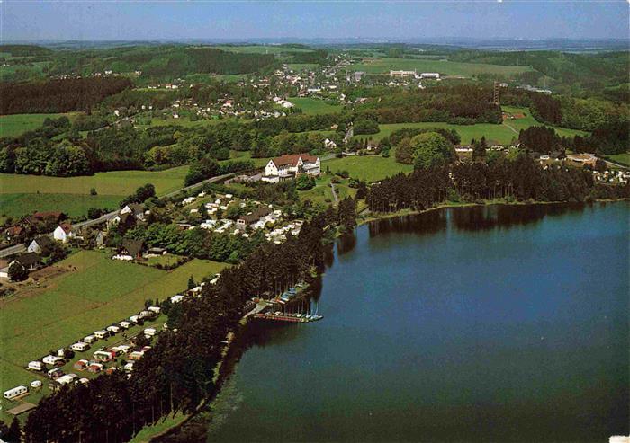 Marienheide Bruchertalsperre mit VdK-Erholungshaus