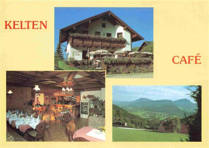 Bad Duerrnberg Hallein Kelten Café Gastraum Landschaftspanorama