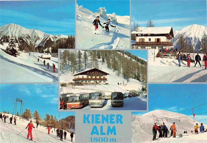 Vintl Schutzhaus Kiener Alm Restaurant Jausenstation Wintersportplatz Alpen